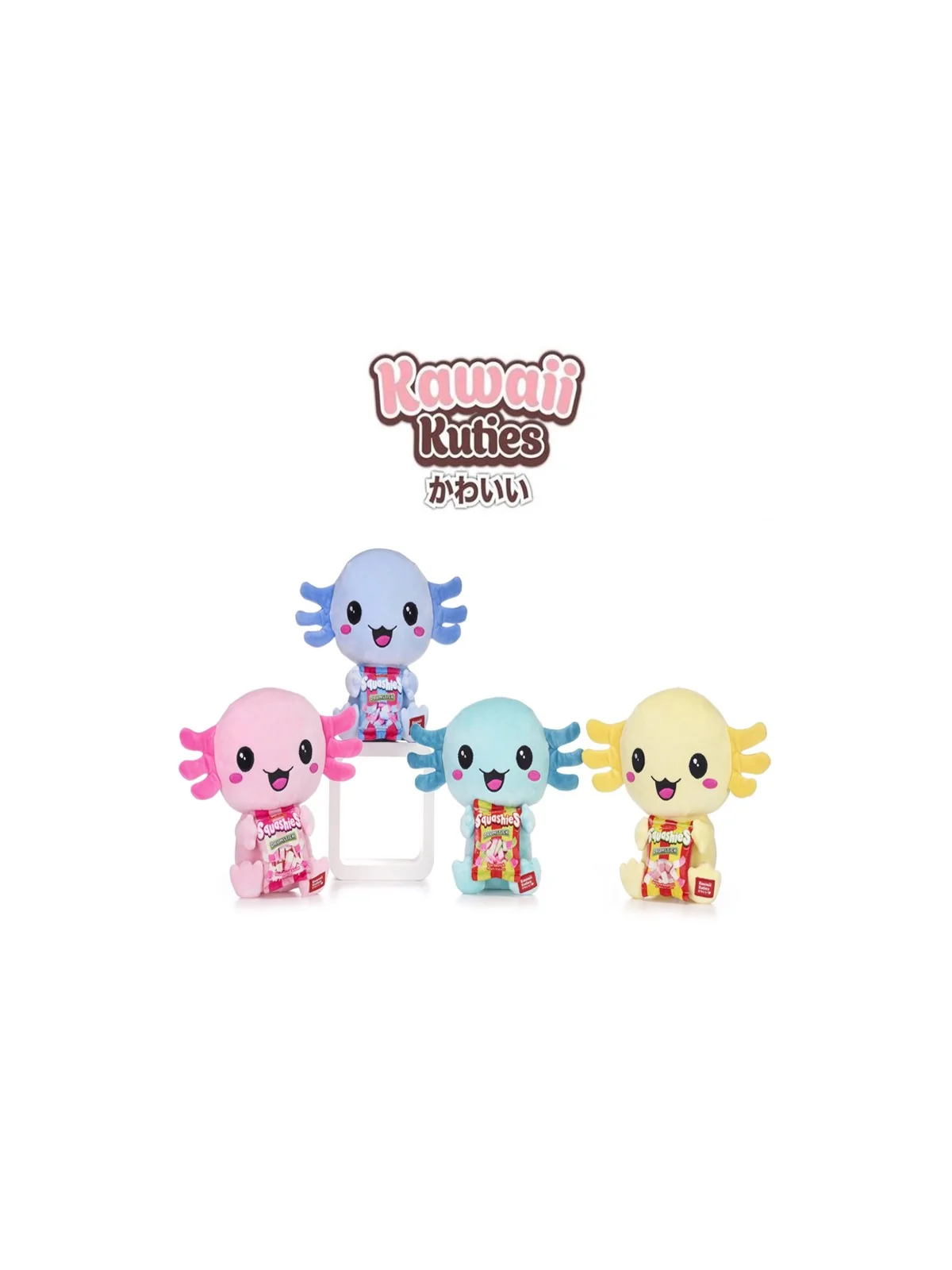 Peluche Kawaii Super Squishy Axolotl 24 cm