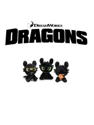 Peluche Dragon Trainer Expressios 18 cm