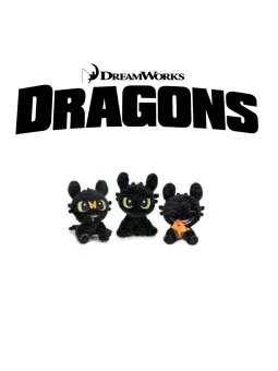Peluche Dragon Trainer Expressios 18 cm