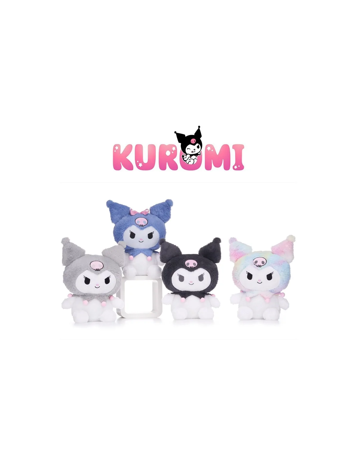 Peluche Hello Kitty Kuromi 4 AST 24 CM