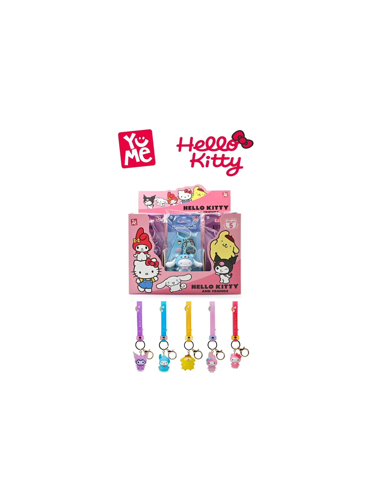 YuMe Hello Kitty Keychain e Strap Raincoat