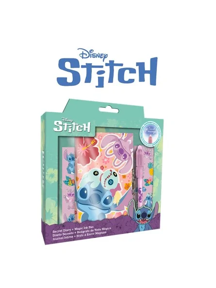 Disney Stitch Diario Segreto con Penna Magica