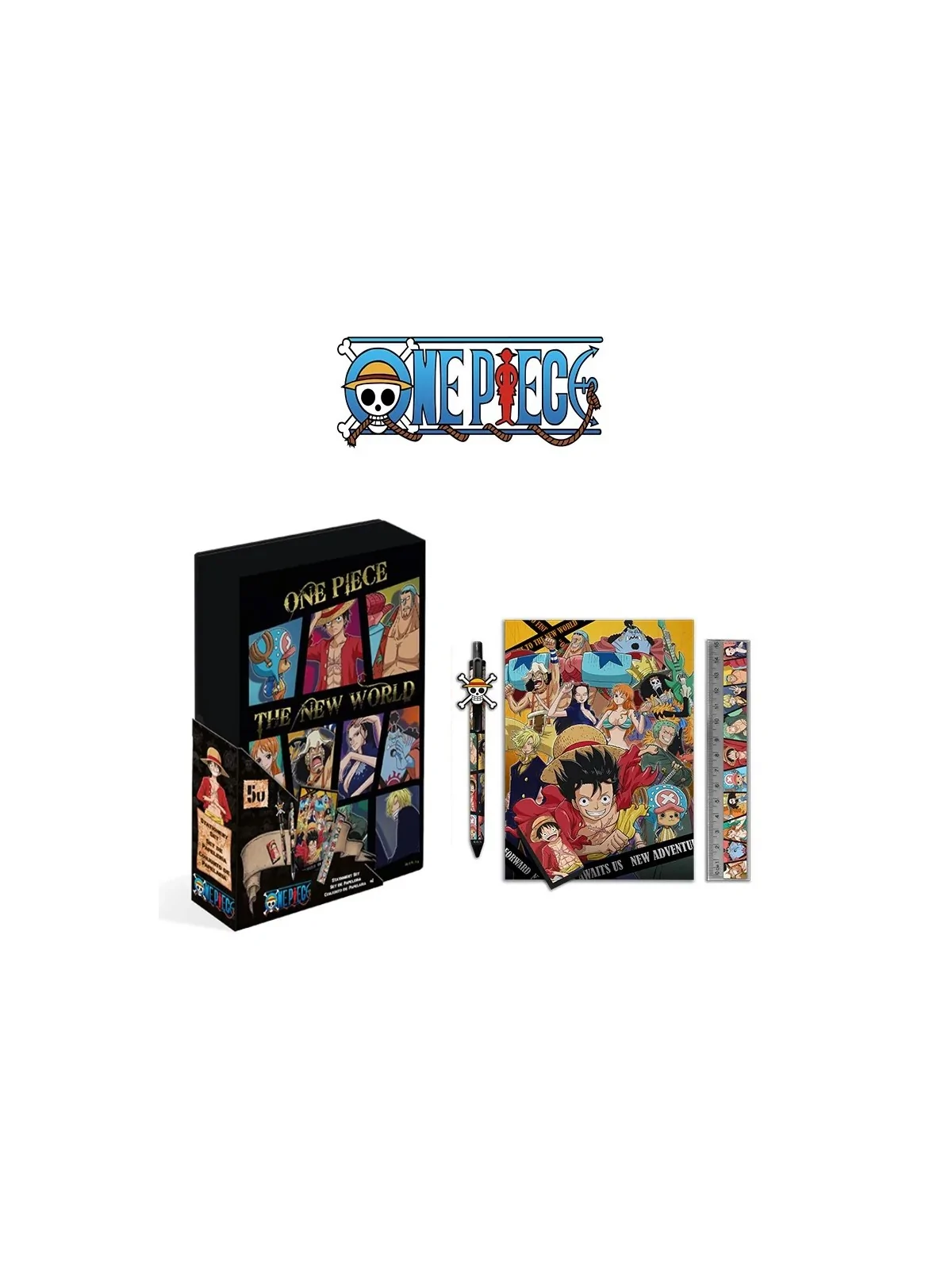 One Piece Stationary Set 5 PCS
