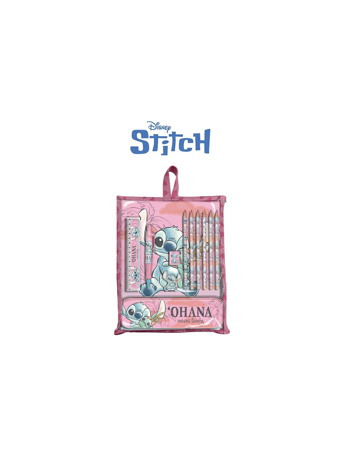 Disney Stitch Stationery Set con Accessori
