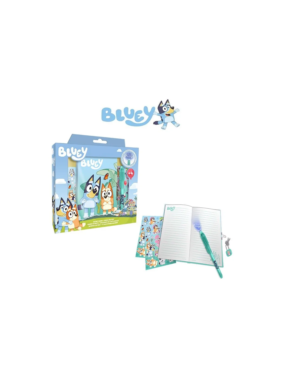 Bluey Diario Segreto con Penna