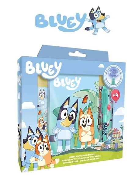 Bluey Diario Segreto con Penna