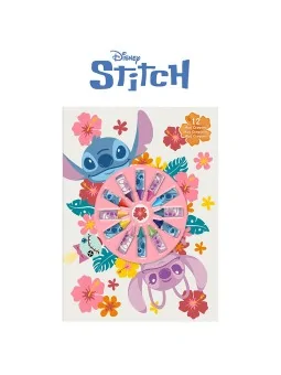 Stitch Notebook con 12 Mini Pastelli