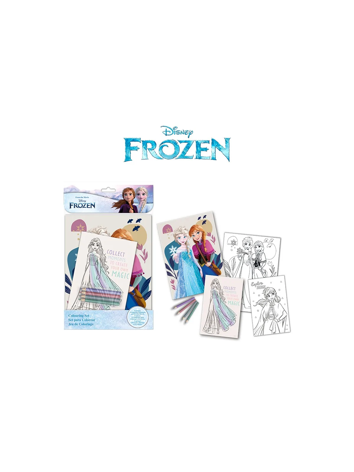 Frozen Colouring Set