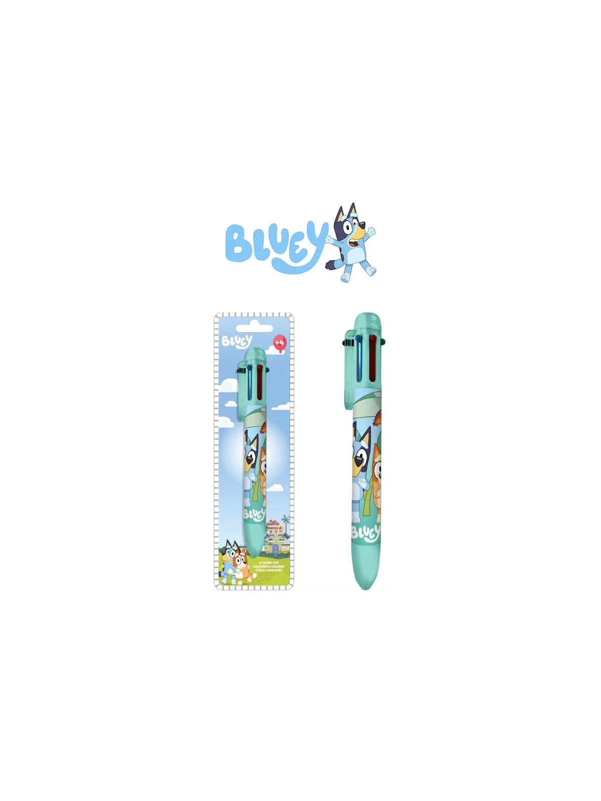 Bluey Penna 6 Colori