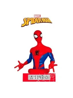 Spiderman 3D Lampada e Sveglia