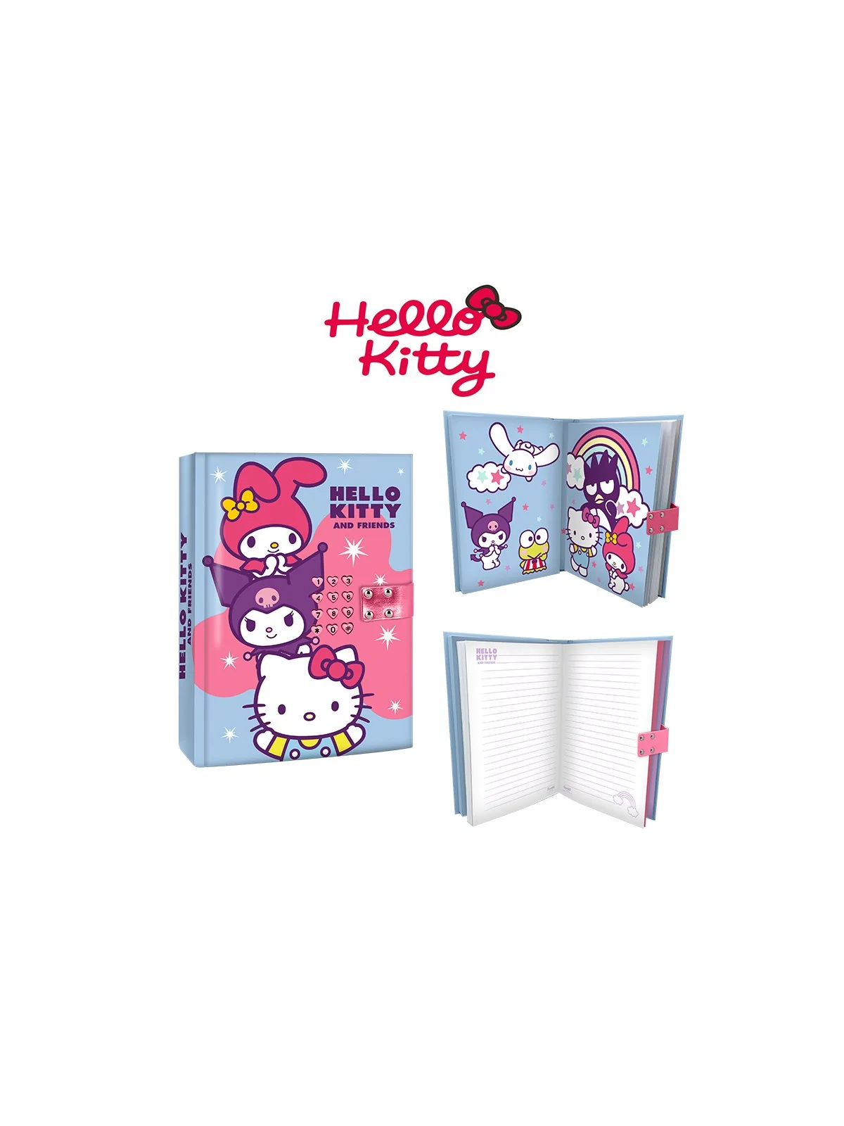 Hello Kitty Diario Segreto con Codice