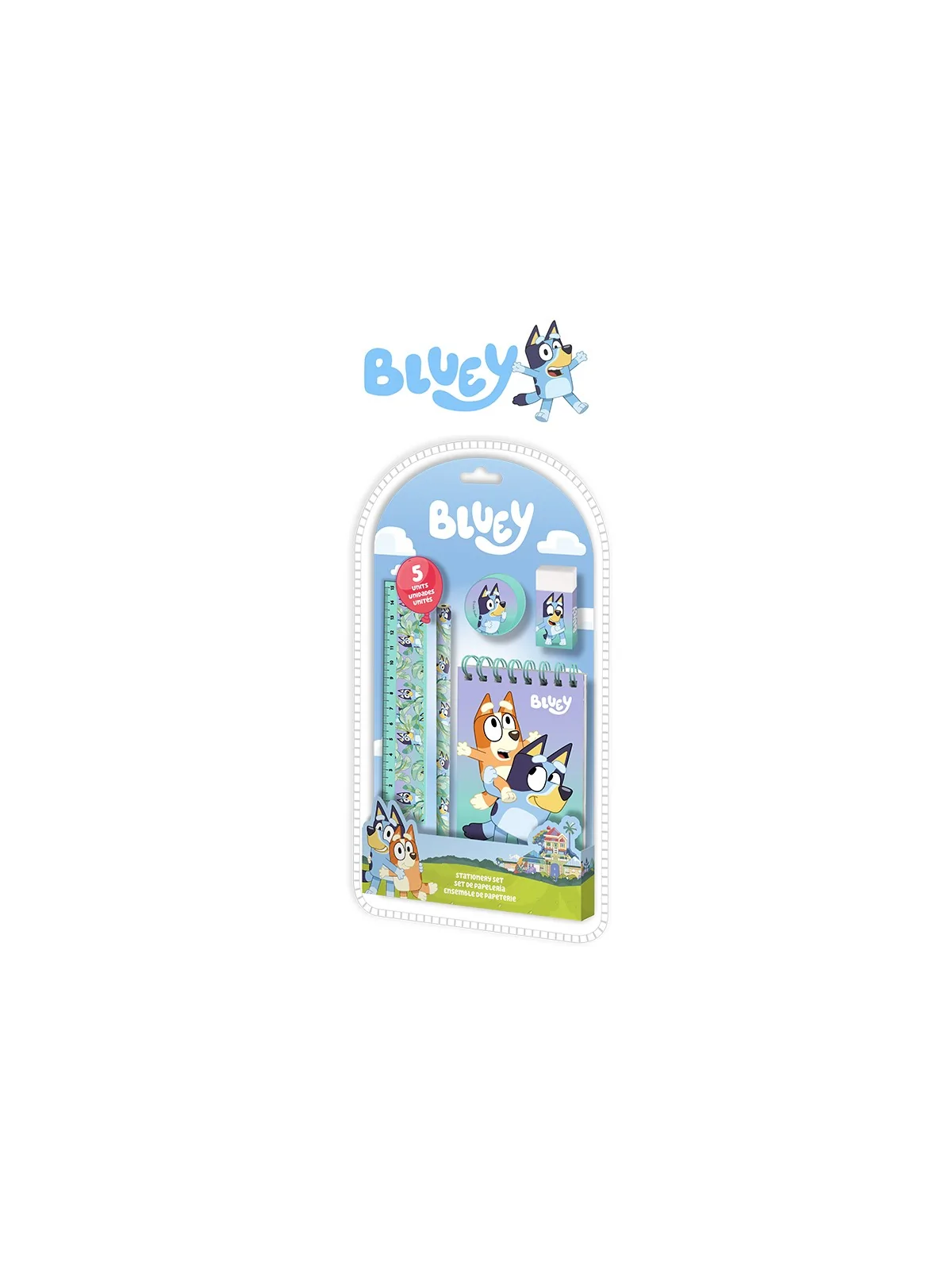 Bluey Stationery Pack 5 pcs