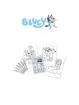 Bluey Colouring Set