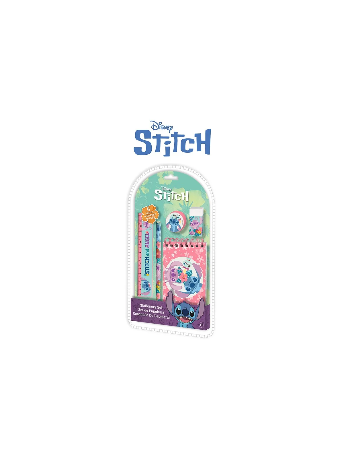 Stitch Stationery Pack 5 Pcs