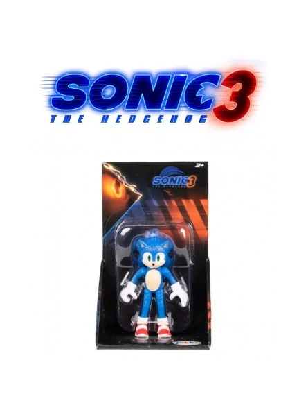 Sonic 3 Movie Personaggi Articolati 6 cm