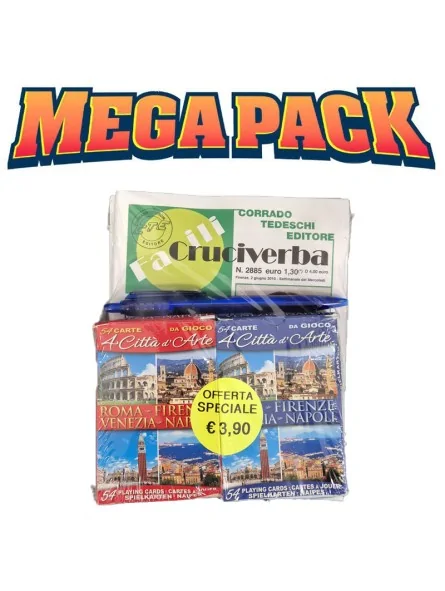 Facili Cruciverba Pocket Maxi Pack con Gadget PVP 3.90