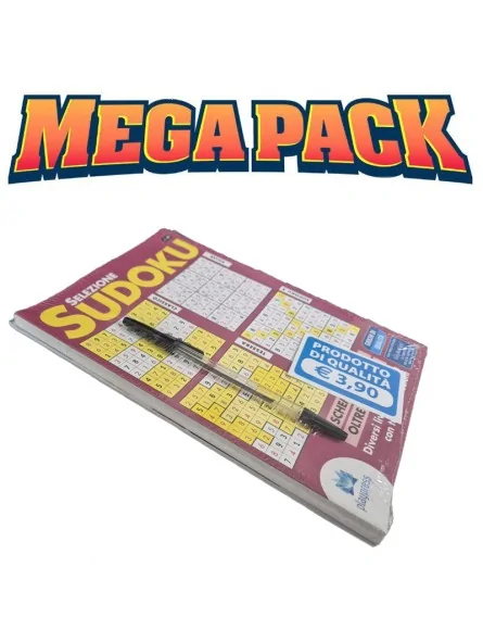 Sudoku Super Maxi Pack con Penna PVP 3.90