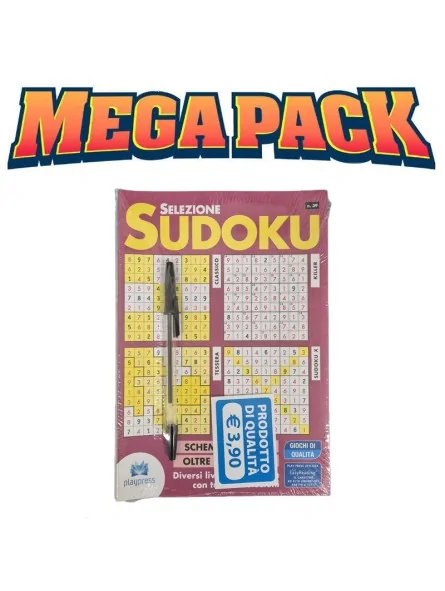 Sudoku Super Maxi Pack con Penna PVP 3.90