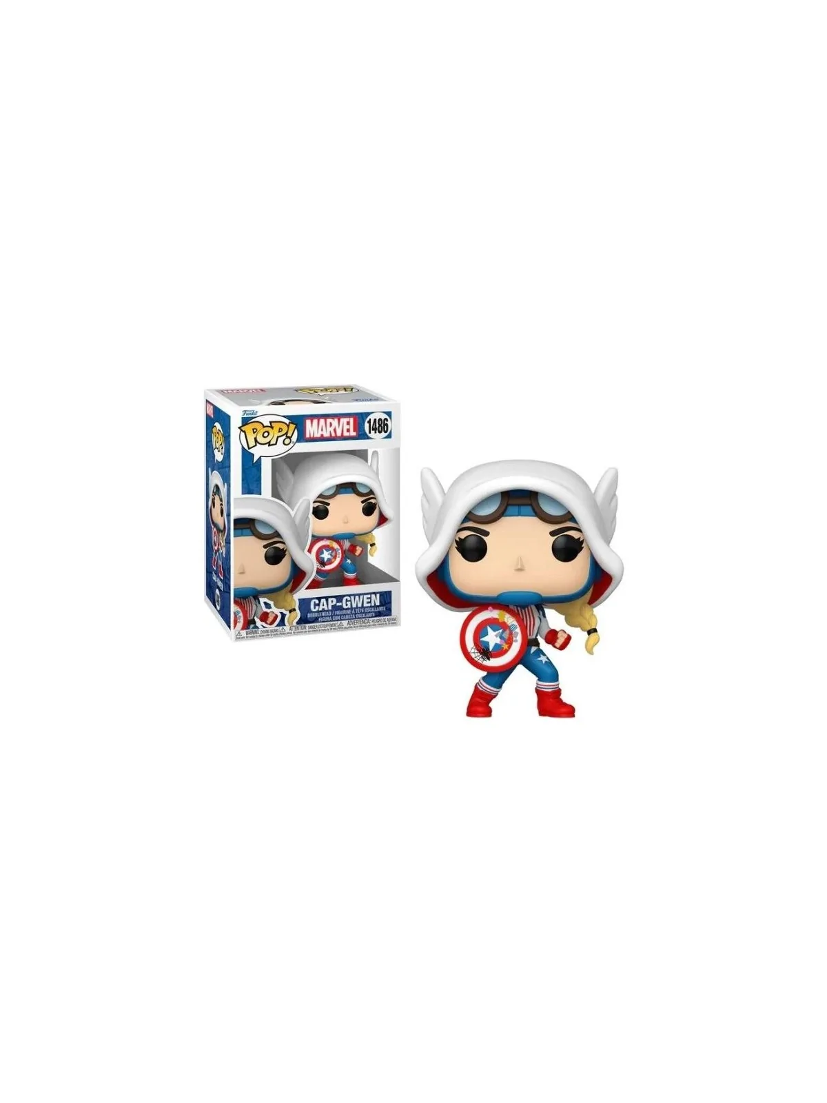Funko Pop Marvel Cap Gwen 1486