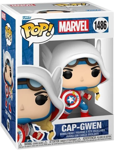 Funko Pop Marvel Cap Gwen 1486