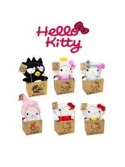Peluche Hello Kitty in Sacchetto 6 Ast 27 CM