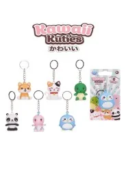 Portachiavi Kawaii Kuties 3D 6 Ast 6 CM