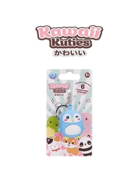 Portachiavi Kawaii Kuties 3D 6 Ast 6 CM