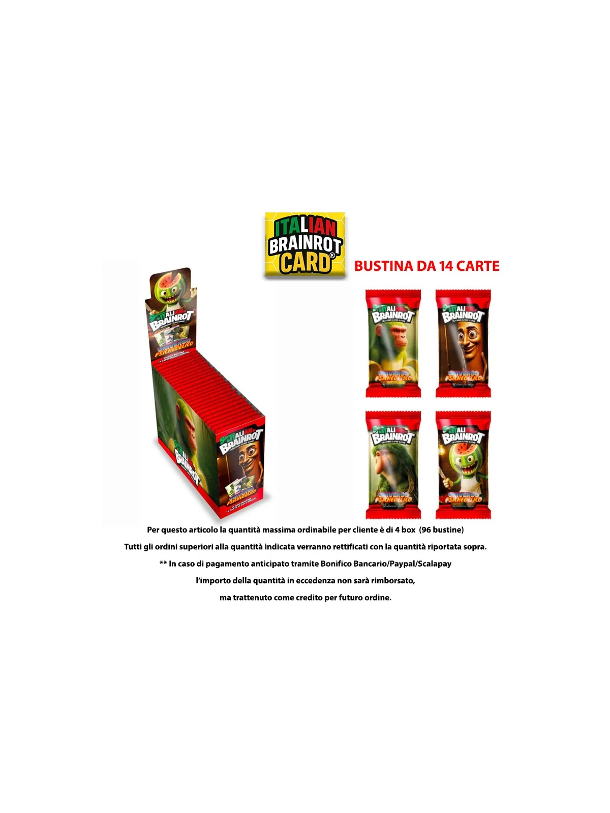 Carte Skifidol Italian Brainrot