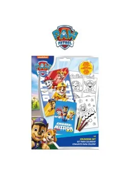 Paw Patrol Couloring Set