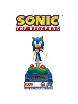 Sonic Lampada 3D con Sveglia