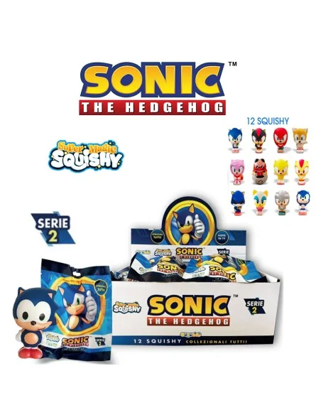 Sonic Super Squishy 10 cm Serie 2