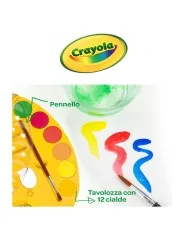 Crayola Tavolozza 12 Acquerelli