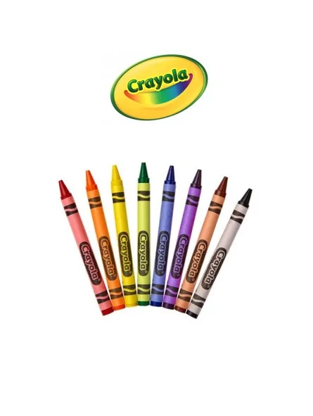 Crayola 8 Pastelli a Cera
