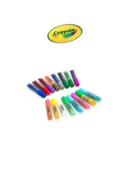 Crayola Colle Mini Glitter Lavabili 16 PCS