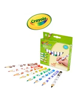 Crayola 8 Maxi Matite Colorate