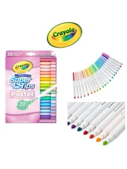 Crayola 20 Pennarelli Superpunta Lavabili
