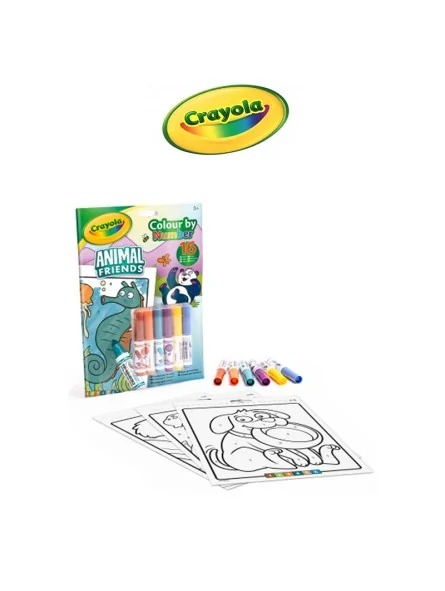 Crayola Colour By Number Animal Friends