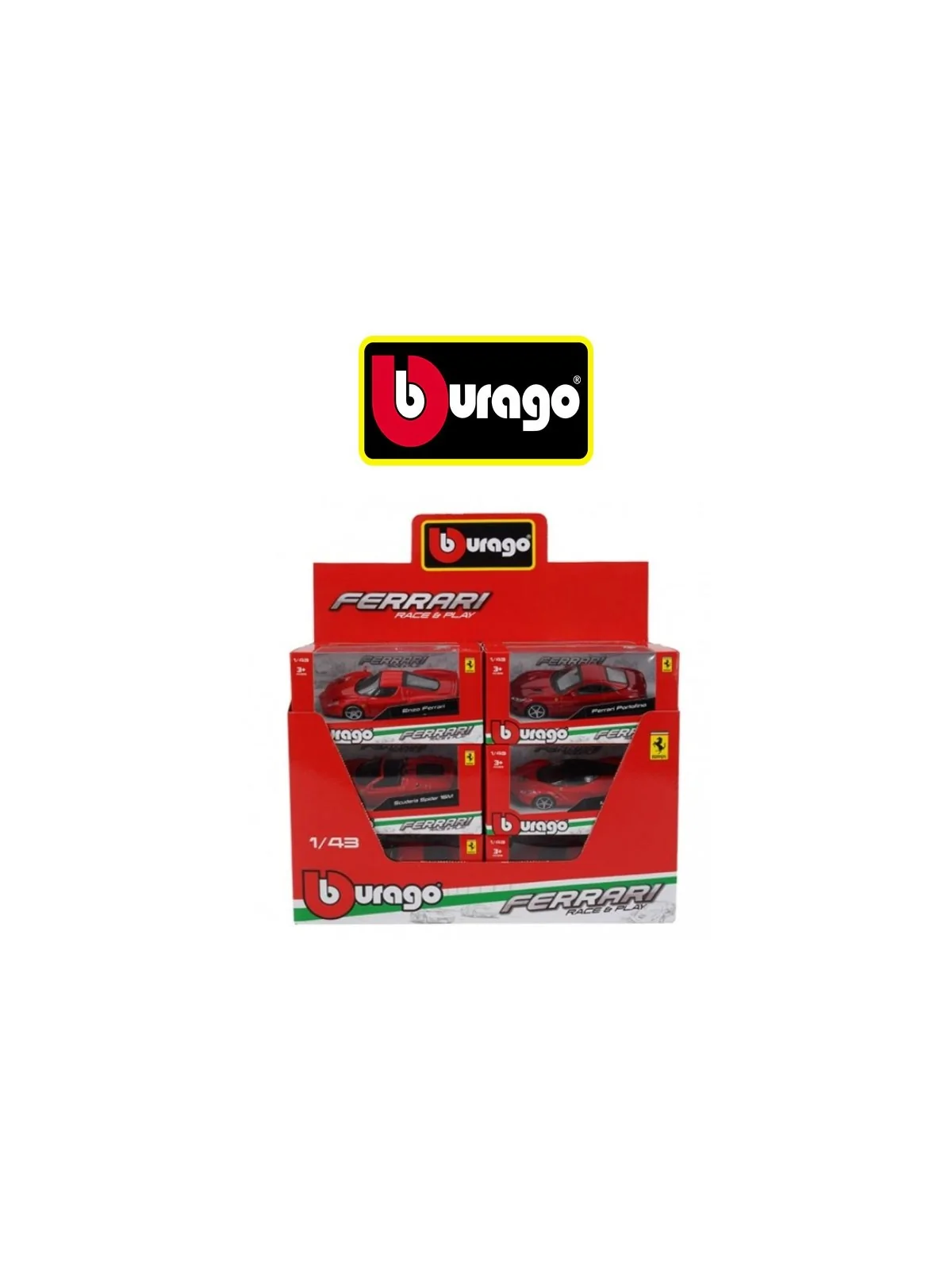 Burago Ferrari R&P Scala 1/43