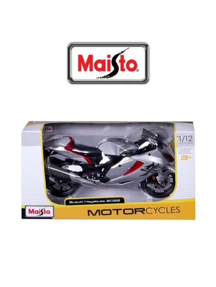 Maisto Moto Suzuki Hayabusa 2022 scala 1/12