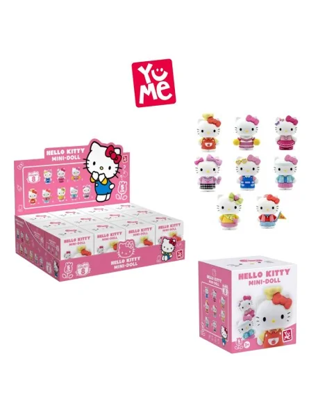 YuMe Hello Kitty Doll Cute Outfit Series 5 cm