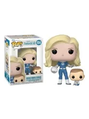 Funko Pop Fantastic Four Invisible Woman & Franklin 1514