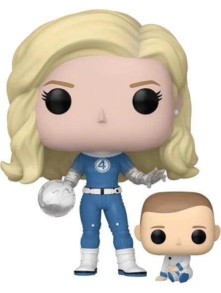 Funko Pop Fantastic Four Invisible Woman & Franklin 1514 Funko Pop Fantastic Four Invisible Woman & Franklin 1514