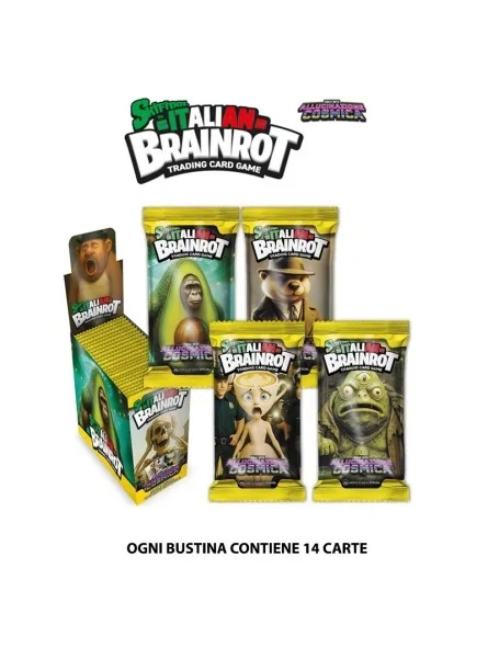 Carte Skifidol Italian Brainrot Serie Beta Busta 14 Carte