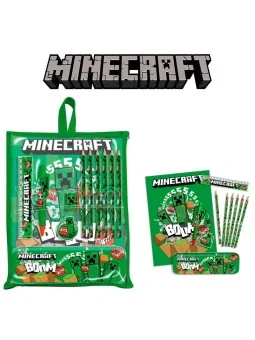 Minecraft Stationery Set Bambino