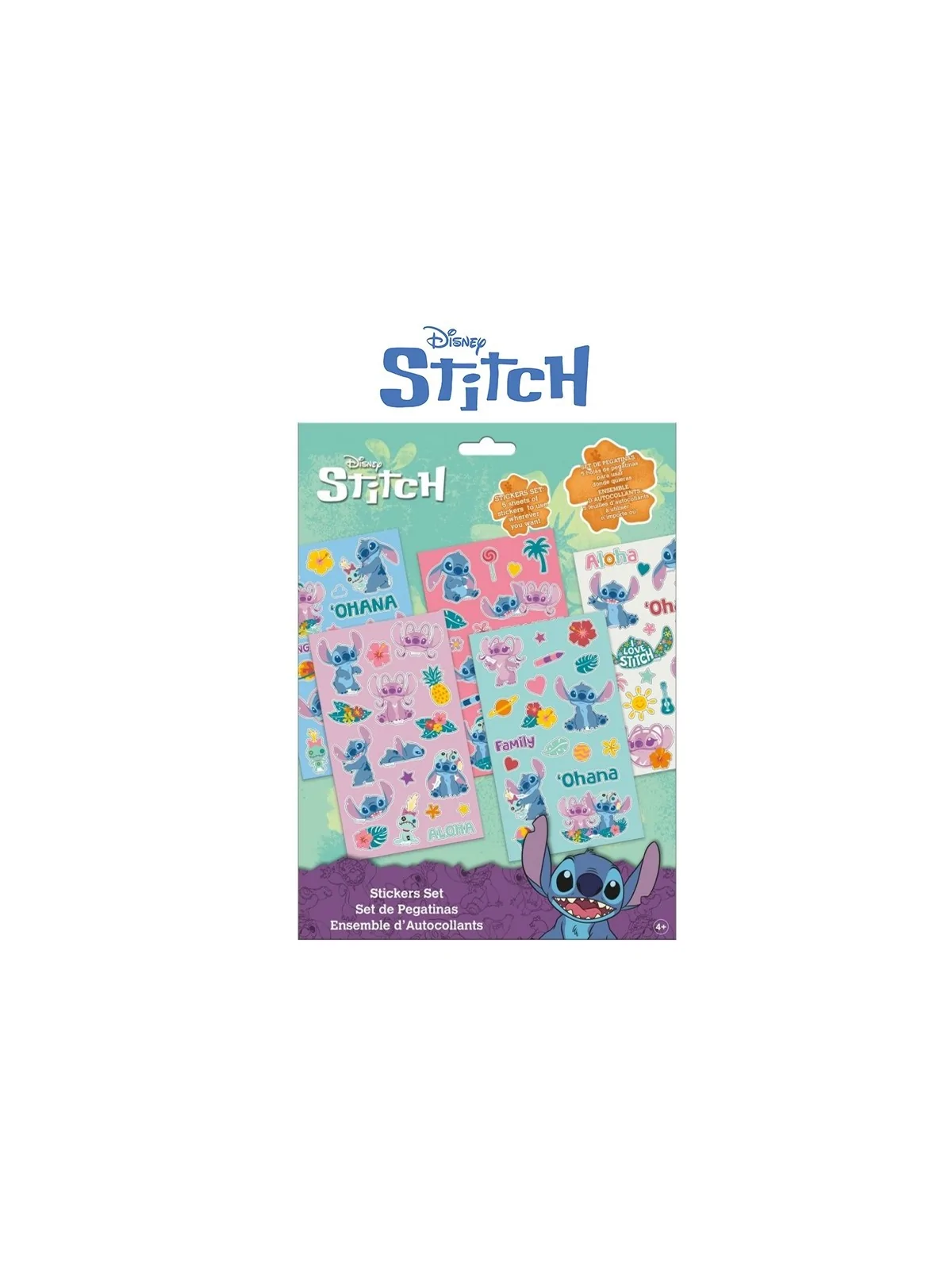 Stitch Stickers Set