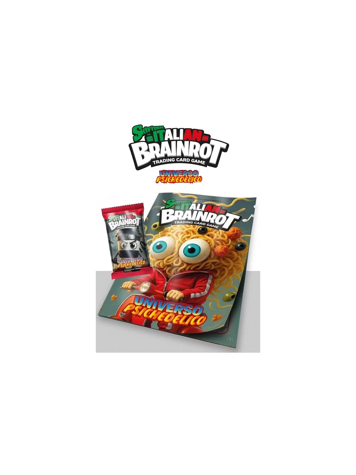 Album Raccoglitore Skifidol Italian Brainrot Universo Psichedelico