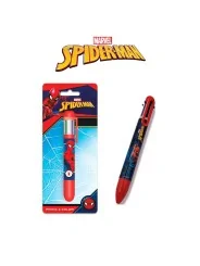 Spiderman Penna 6 Colori Ast2