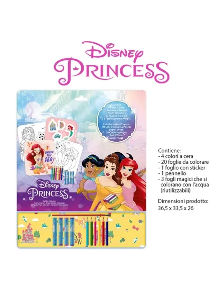 Disney Princess Set Magico da Colorare