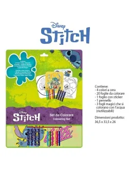 Stitch Set Magico da Colorare