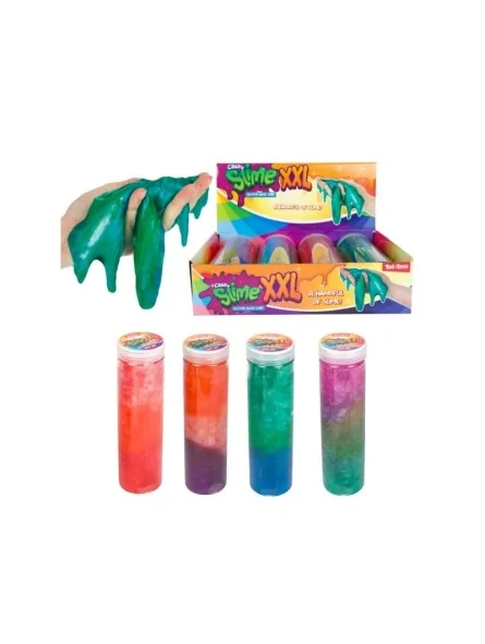 Crazy Glitter Slime Tube XXL